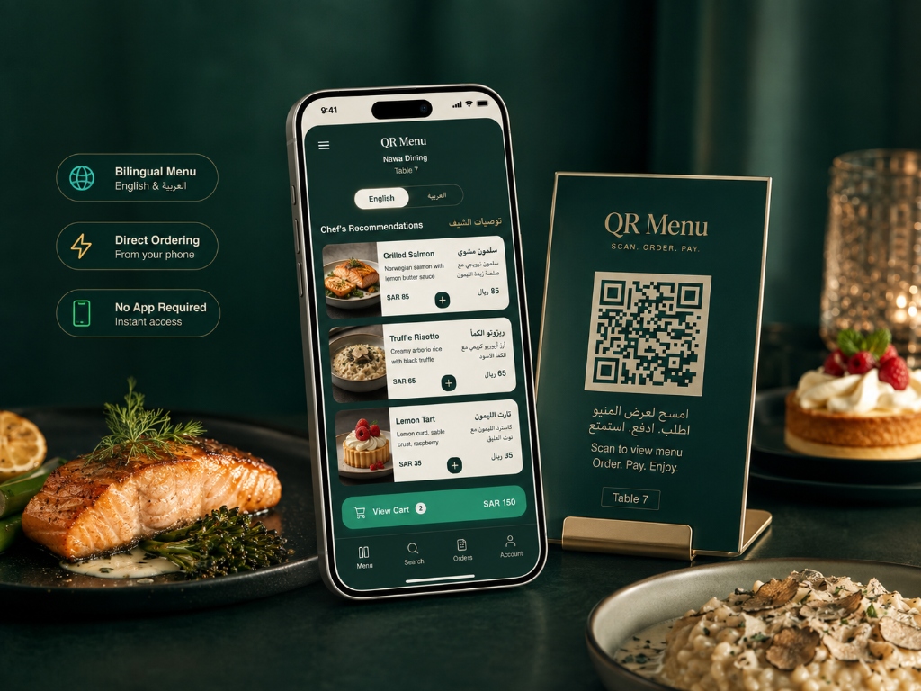 QR Menu Customer Digital Menu & Table Ordering Experience