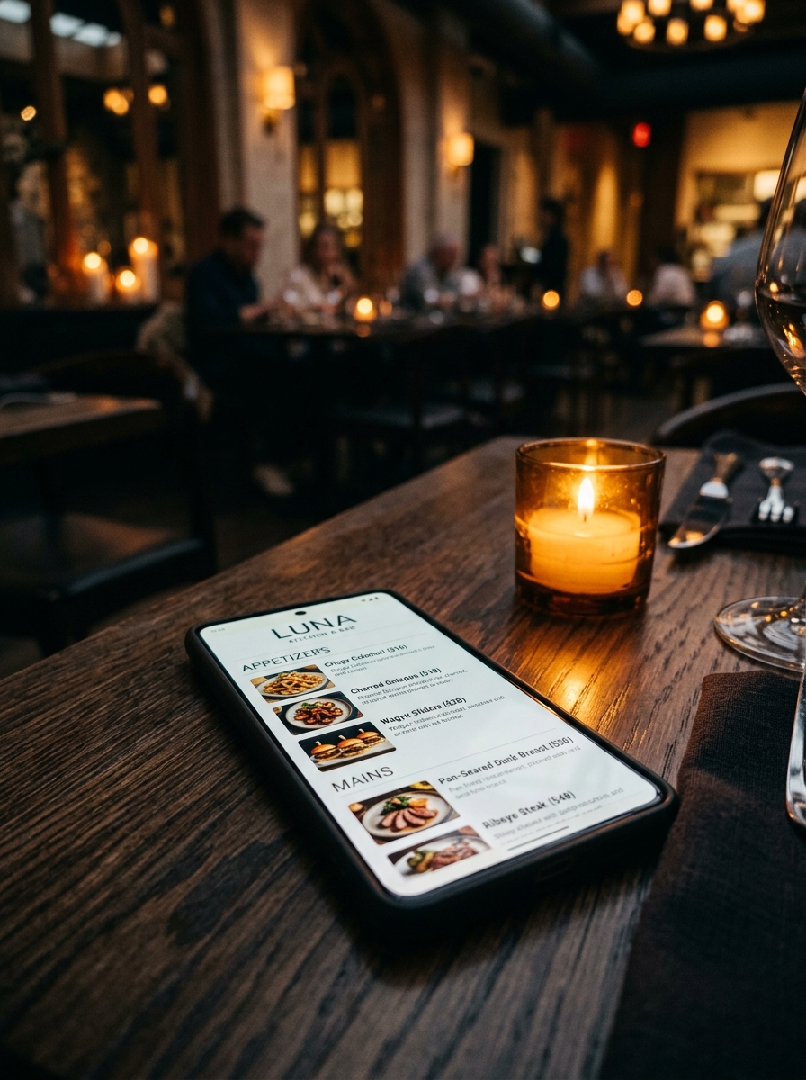 Bilingual interactive menu browsing